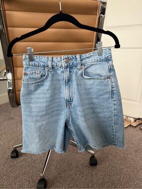 H&M Light Blue Denim Shorts